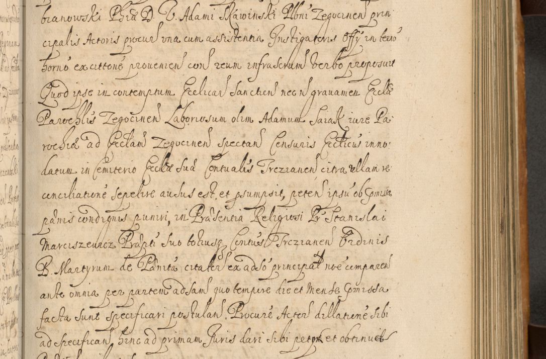 Zdjęcie nr 344 dla obiektu archiwalnego: Volumen II actorum episcopalium R. D. Petri Gembicki, episcopi Cracoviensis, locum tenente in dioecesi R. D. Alberto Lipnicki, canonico Cracoviensi post discessum R. D. Episcopi in Italiam et usque ad redditum eiusdem in Poloniam, videlicet a die 16 Novembris 1644 et per a. D. 1645 inchoative ad Septembrem. Horum videatur index ad finem huius voluminis