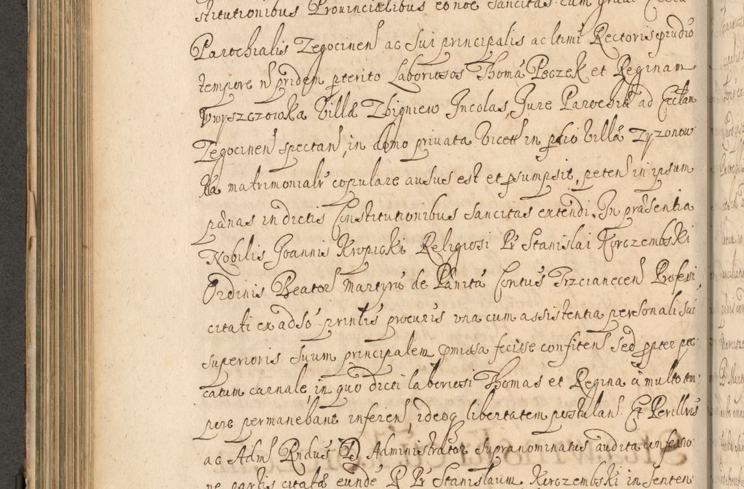 Zdjęcie nr 343 dla obiektu archiwalnego: Volumen II actorum episcopalium R. D. Petri Gembicki, episcopi Cracoviensis, locum tenente in dioecesi R. D. Alberto Lipnicki, canonico Cracoviensi post discessum R. D. Episcopi in Italiam et usque ad redditum eiusdem in Poloniam, videlicet a die 16 Novembris 1644 et per a. D. 1645 inchoative ad Septembrem. Horum videatur index ad finem huius voluminis
