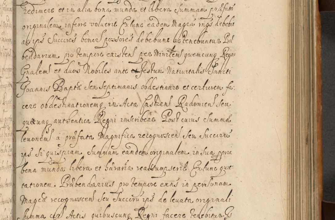 Zdjęcie nr 334 dla obiektu archiwalnego: Volumen II actorum episcopalium R. D. Petri Gembicki, episcopi Cracoviensis, locum tenente in dioecesi R. D. Alberto Lipnicki, canonico Cracoviensi post discessum R. D. Episcopi in Italiam et usque ad redditum eiusdem in Poloniam, videlicet a die 16 Novembris 1644 et per a. D. 1645 inchoative ad Septembrem. Horum videatur index ad finem huius voluminis