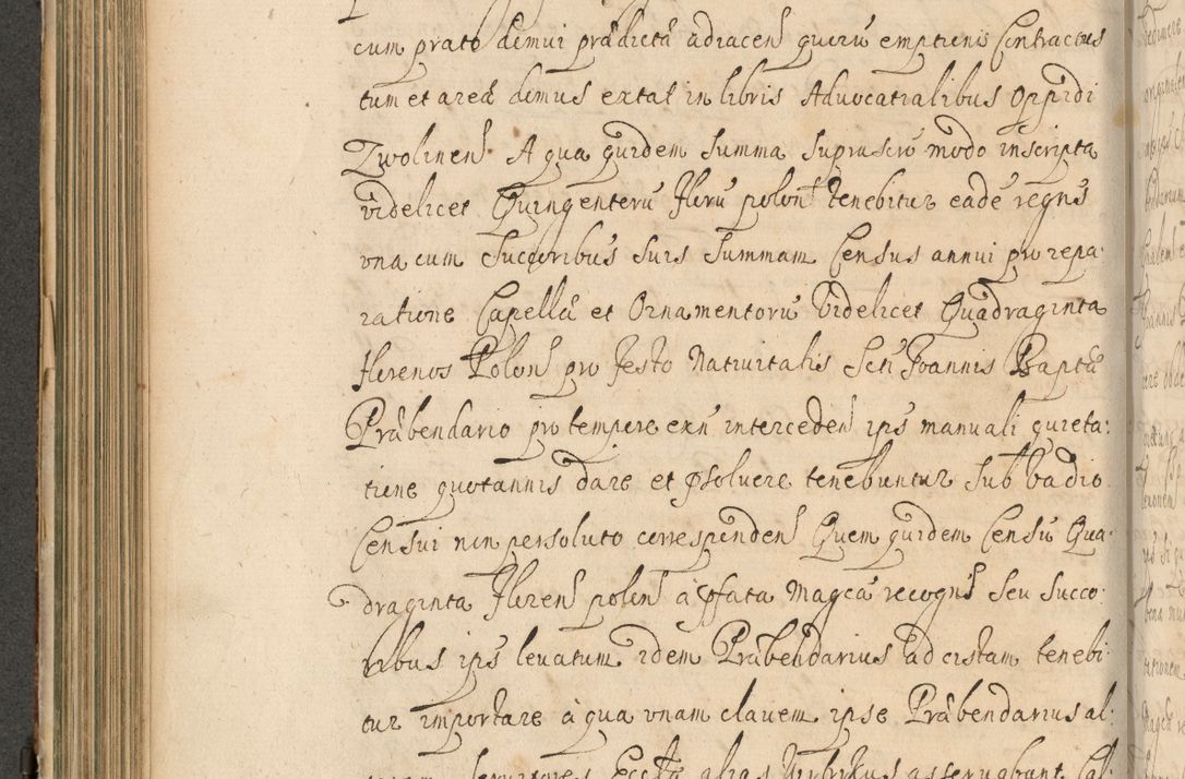 Zdjęcie nr 333 dla obiektu archiwalnego: Volumen II actorum episcopalium R. D. Petri Gembicki, episcopi Cracoviensis, locum tenente in dioecesi R. D. Alberto Lipnicki, canonico Cracoviensi post discessum R. D. Episcopi in Italiam et usque ad redditum eiusdem in Poloniam, videlicet a die 16 Novembris 1644 et per a. D. 1645 inchoative ad Septembrem. Horum videatur index ad finem huius voluminis