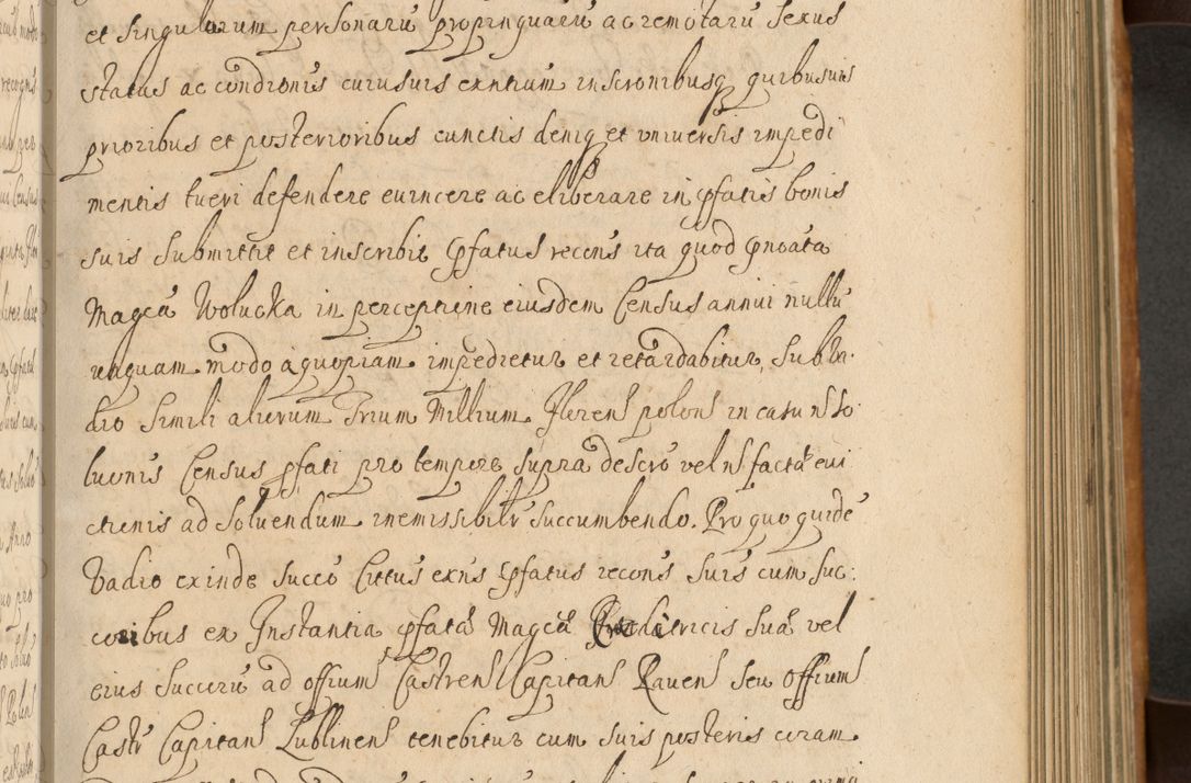 Zdjęcie nr 328 dla obiektu archiwalnego: Volumen II actorum episcopalium R. D. Petri Gembicki, episcopi Cracoviensis, locum tenente in dioecesi R. D. Alberto Lipnicki, canonico Cracoviensi post discessum R. D. Episcopi in Italiam et usque ad redditum eiusdem in Poloniam, videlicet a die 16 Novembris 1644 et per a. D. 1645 inchoative ad Septembrem. Horum videatur index ad finem huius voluminis