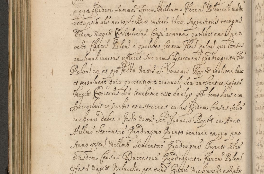 Zdjęcie nr 327 dla obiektu archiwalnego: Volumen II actorum episcopalium R. D. Petri Gembicki, episcopi Cracoviensis, locum tenente in dioecesi R. D. Alberto Lipnicki, canonico Cracoviensi post discessum R. D. Episcopi in Italiam et usque ad redditum eiusdem in Poloniam, videlicet a die 16 Novembris 1644 et per a. D. 1645 inchoative ad Septembrem. Horum videatur index ad finem huius voluminis