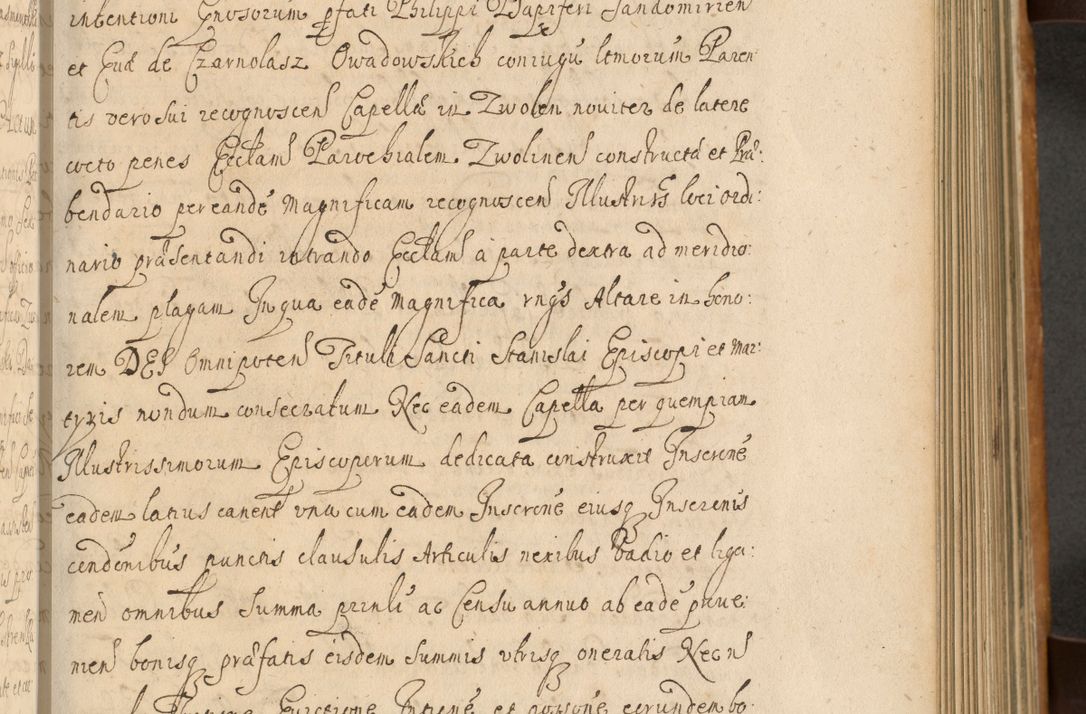 Zdjęcie nr 330 dla obiektu archiwalnego: Volumen II actorum episcopalium R. D. Petri Gembicki, episcopi Cracoviensis, locum tenente in dioecesi R. D. Alberto Lipnicki, canonico Cracoviensi post discessum R. D. Episcopi in Italiam et usque ad redditum eiusdem in Poloniam, videlicet a die 16 Novembris 1644 et per a. D. 1645 inchoative ad Septembrem. Horum videatur index ad finem huius voluminis