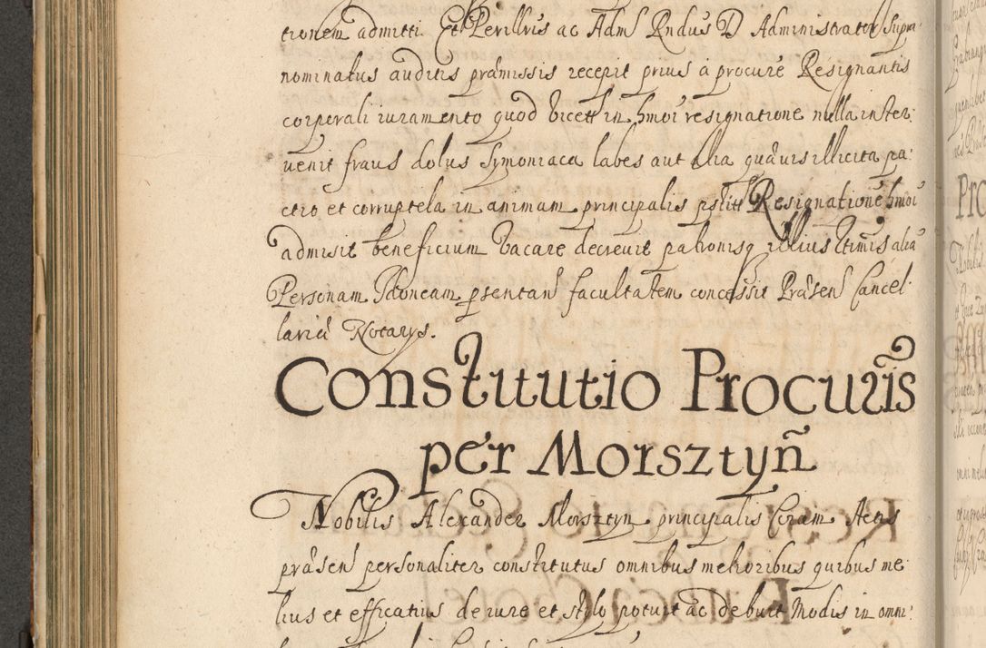 Zdjęcie nr 321 dla obiektu archiwalnego: Volumen II actorum episcopalium R. D. Petri Gembicki, episcopi Cracoviensis, locum tenente in dioecesi R. D. Alberto Lipnicki, canonico Cracoviensi post discessum R. D. Episcopi in Italiam et usque ad redditum eiusdem in Poloniam, videlicet a die 16 Novembris 1644 et per a. D. 1645 inchoative ad Septembrem. Horum videatur index ad finem huius voluminis
