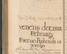 Zdjęcie nr 323 dla obiektu archiwalnego: Volumen II actorum episcopalium R. D. Petri Gembicki, episcopi Cracoviensis, locum tenente in dioecesi R. D. Alberto Lipnicki, canonico Cracoviensi post discessum R. D. Episcopi in Italiam et usque ad redditum eiusdem in Poloniam, videlicet a die 16 Novembris 1644 et per a. D. 1645 inchoative ad Septembrem. Horum videatur index ad finem huius voluminis