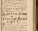 Zdjęcie nr 318 dla obiektu archiwalnego: Volumen II actorum episcopalium R. D. Petri Gembicki, episcopi Cracoviensis, locum tenente in dioecesi R. D. Alberto Lipnicki, canonico Cracoviensi post discessum R. D. Episcopi in Italiam et usque ad redditum eiusdem in Poloniam, videlicet a die 16 Novembris 1644 et per a. D. 1645 inchoative ad Septembrem. Horum videatur index ad finem huius voluminis