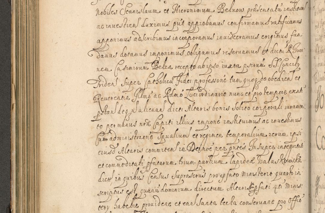 Zdjęcie nr 317 dla obiektu archiwalnego: Volumen II actorum episcopalium R. D. Petri Gembicki, episcopi Cracoviensis, locum tenente in dioecesi R. D. Alberto Lipnicki, canonico Cracoviensi post discessum R. D. Episcopi in Italiam et usque ad redditum eiusdem in Poloniam, videlicet a die 16 Novembris 1644 et per a. D. 1645 inchoative ad Septembrem. Horum videatur index ad finem huius voluminis