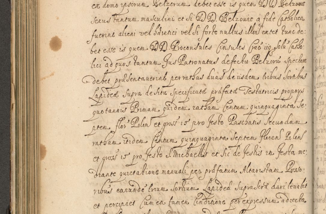 Zdjęcie nr 311 dla obiektu archiwalnego: Volumen II actorum episcopalium R. D. Petri Gembicki, episcopi Cracoviensis, locum tenente in dioecesi R. D. Alberto Lipnicki, canonico Cracoviensi post discessum R. D. Episcopi in Italiam et usque ad redditum eiusdem in Poloniam, videlicet a die 16 Novembris 1644 et per a. D. 1645 inchoative ad Septembrem. Horum videatur index ad finem huius voluminis