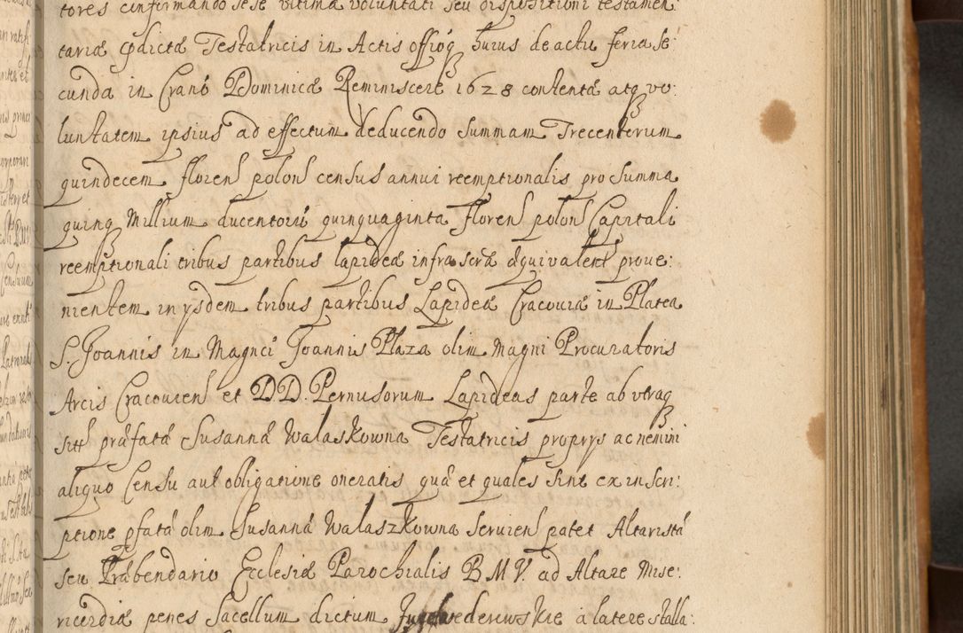 Zdjęcie nr 310 dla obiektu archiwalnego: Volumen II actorum episcopalium R. D. Petri Gembicki, episcopi Cracoviensis, locum tenente in dioecesi R. D. Alberto Lipnicki, canonico Cracoviensi post discessum R. D. Episcopi in Italiam et usque ad redditum eiusdem in Poloniam, videlicet a die 16 Novembris 1644 et per a. D. 1645 inchoative ad Septembrem. Horum videatur index ad finem huius voluminis