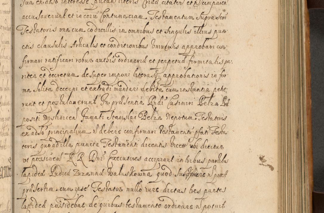 Zdjęcie nr 304 dla obiektu archiwalnego: Volumen II actorum episcopalium R. D. Petri Gembicki, episcopi Cracoviensis, locum tenente in dioecesi R. D. Alberto Lipnicki, canonico Cracoviensi post discessum R. D. Episcopi in Italiam et usque ad redditum eiusdem in Poloniam, videlicet a die 16 Novembris 1644 et per a. D. 1645 inchoative ad Septembrem. Horum videatur index ad finem huius voluminis
