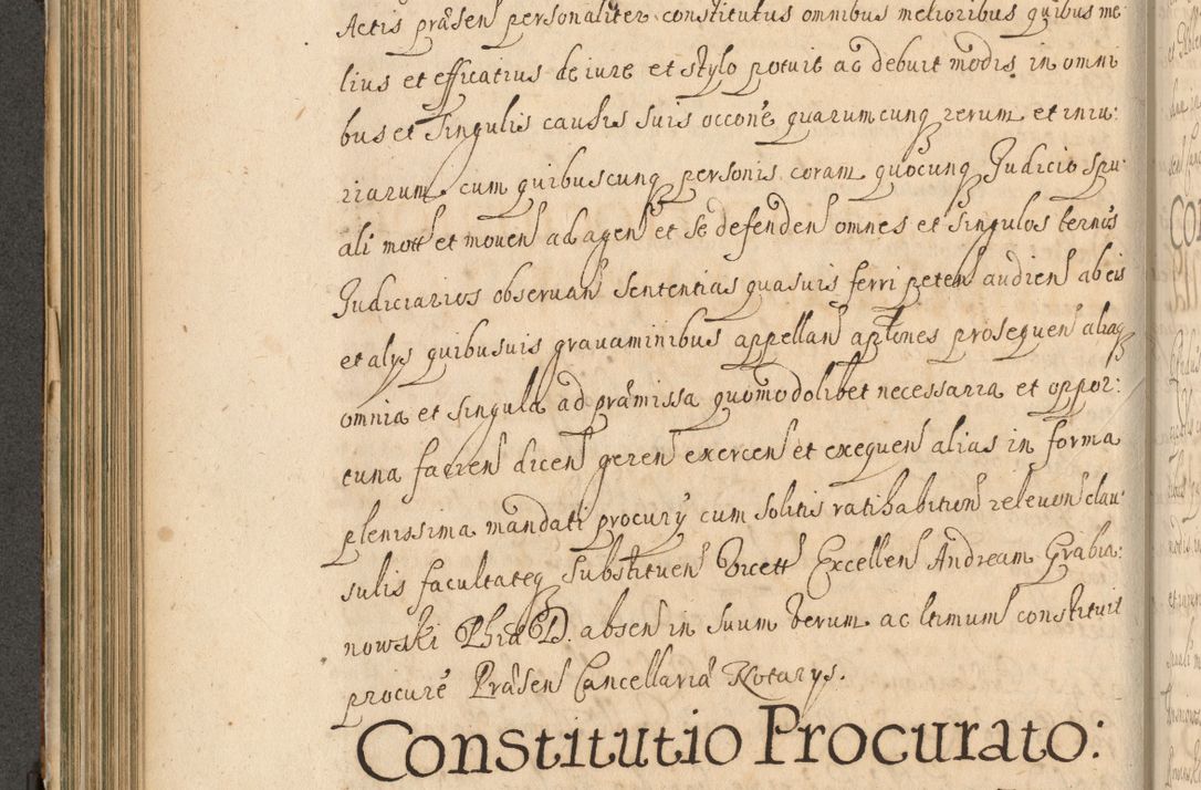 Zdjęcie nr 289 dla obiektu archiwalnego: Volumen II actorum episcopalium R. D. Petri Gembicki, episcopi Cracoviensis, locum tenente in dioecesi R. D. Alberto Lipnicki, canonico Cracoviensi post discessum R. D. Episcopi in Italiam et usque ad redditum eiusdem in Poloniam, videlicet a die 16 Novembris 1644 et per a. D. 1645 inchoative ad Septembrem. Horum videatur index ad finem huius voluminis