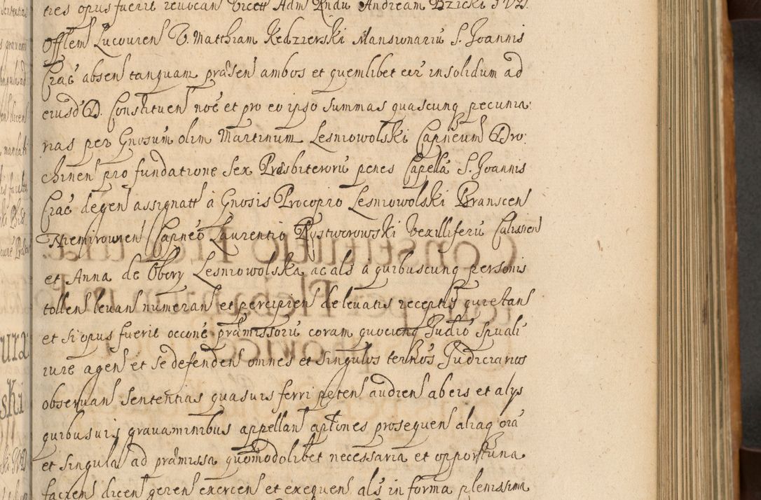 Zdjęcie nr 268 dla obiektu archiwalnego: Volumen II actorum episcopalium R. D. Petri Gembicki, episcopi Cracoviensis, locum tenente in dioecesi R. D. Alberto Lipnicki, canonico Cracoviensi post discessum R. D. Episcopi in Italiam et usque ad redditum eiusdem in Poloniam, videlicet a die 16 Novembris 1644 et per a. D. 1645 inchoative ad Septembrem. Horum videatur index ad finem huius voluminis