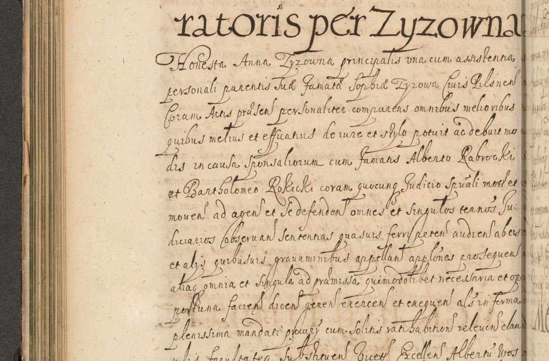 Zdjęcie nr 265 dla obiektu archiwalnego: Volumen II actorum episcopalium R. D. Petri Gembicki, episcopi Cracoviensis, locum tenente in dioecesi R. D. Alberto Lipnicki, canonico Cracoviensi post discessum R. D. Episcopi in Italiam et usque ad redditum eiusdem in Poloniam, videlicet a die 16 Novembris 1644 et per a. D. 1645 inchoative ad Septembrem. Horum videatur index ad finem huius voluminis