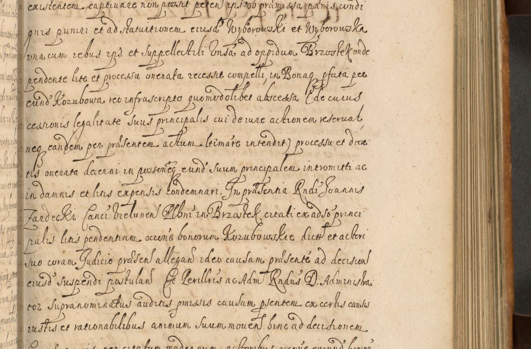 Zdjęcie nr 256 dla obiektu archiwalnego: Volumen II actorum episcopalium R. D. Petri Gembicki, episcopi Cracoviensis, locum tenente in dioecesi R. D. Alberto Lipnicki, canonico Cracoviensi post discessum R. D. Episcopi in Italiam et usque ad redditum eiusdem in Poloniam, videlicet a die 16 Novembris 1644 et per a. D. 1645 inchoative ad Septembrem. Horum videatur index ad finem huius voluminis