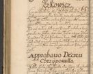Zdjęcie nr 237 dla obiektu archiwalnego: Volumen II actorum episcopalium R. D. Petri Gembicki, episcopi Cracoviensis, locum tenente in dioecesi R. D. Alberto Lipnicki, canonico Cracoviensi post discessum R. D. Episcopi in Italiam et usque ad redditum eiusdem in Poloniam, videlicet a die 16 Novembris 1644 et per a. D. 1645 inchoative ad Septembrem. Horum videatur index ad finem huius voluminis