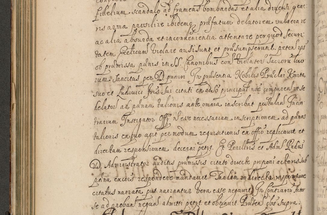 Zdjęcie nr 229 dla obiektu archiwalnego: Volumen II actorum episcopalium R. D. Petri Gembicki, episcopi Cracoviensis, locum tenente in dioecesi R. D. Alberto Lipnicki, canonico Cracoviensi post discessum R. D. Episcopi in Italiam et usque ad redditum eiusdem in Poloniam, videlicet a die 16 Novembris 1644 et per a. D. 1645 inchoative ad Septembrem. Horum videatur index ad finem huius voluminis