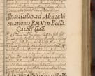 Zdjęcie nr 220 dla obiektu archiwalnego: Volumen II actorum episcopalium R. D. Petri Gembicki, episcopi Cracoviensis, locum tenente in dioecesi R. D. Alberto Lipnicki, canonico Cracoviensi post discessum R. D. Episcopi in Italiam et usque ad redditum eiusdem in Poloniam, videlicet a die 16 Novembris 1644 et per a. D. 1645 inchoative ad Septembrem. Horum videatur index ad finem huius voluminis
