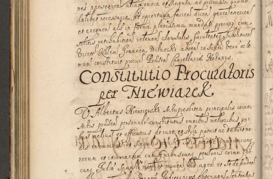 Zdjęcie nr 209 dla obiektu archiwalnego: Volumen II actorum episcopalium R. D. Petri Gembicki, episcopi Cracoviensis, locum tenente in dioecesi R. D. Alberto Lipnicki, canonico Cracoviensi post discessum R. D. Episcopi in Italiam et usque ad redditum eiusdem in Poloniam, videlicet a die 16 Novembris 1644 et per a. D. 1645 inchoative ad Septembrem. Horum videatur index ad finem huius voluminis