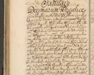 Zdjęcie nr 189 dla obiektu archiwalnego: Volumen II actorum episcopalium R. D. Petri Gembicki, episcopi Cracoviensis, locum tenente in dioecesi R. D. Alberto Lipnicki, canonico Cracoviensi post discessum R. D. Episcopi in Italiam et usque ad redditum eiusdem in Poloniam, videlicet a die 16 Novembris 1644 et per a. D. 1645 inchoative ad Septembrem. Horum videatur index ad finem huius voluminis