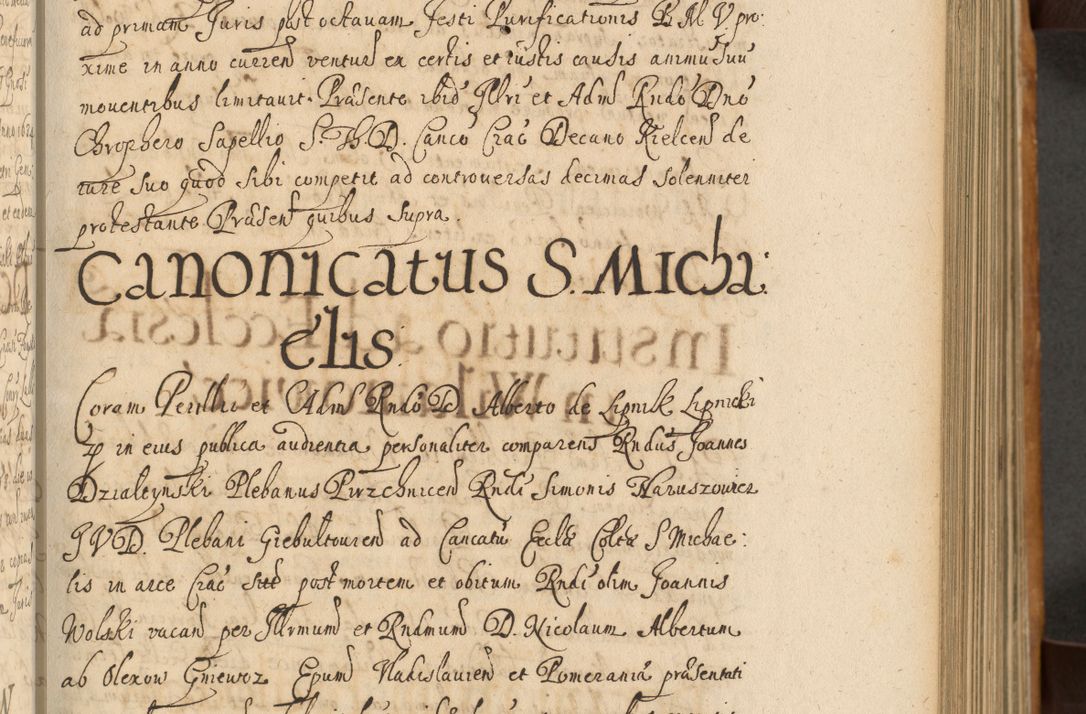 Zdjęcie nr 162 dla obiektu archiwalnego: Volumen II actorum episcopalium R. D. Petri Gembicki, episcopi Cracoviensis, locum tenente in dioecesi R. D. Alberto Lipnicki, canonico Cracoviensi post discessum R. D. Episcopi in Italiam et usque ad redditum eiusdem in Poloniam, videlicet a die 16 Novembris 1644 et per a. D. 1645 inchoative ad Septembrem. Horum videatur index ad finem huius voluminis