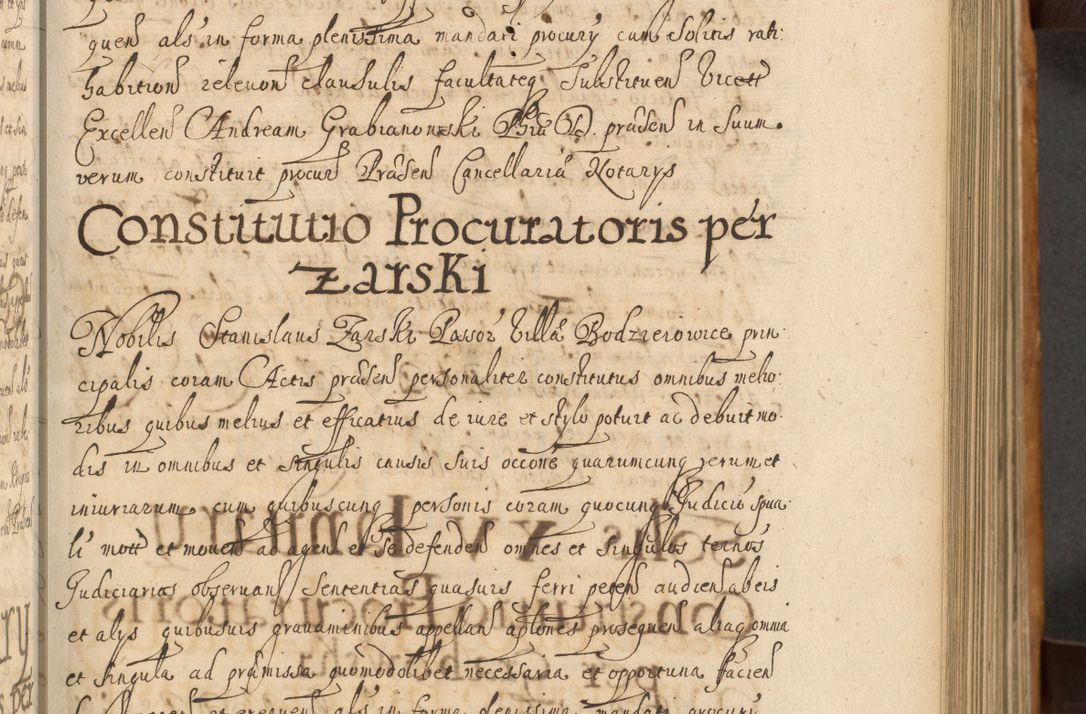 Zdjęcie nr 154 dla obiektu archiwalnego: Volumen II actorum episcopalium R. D. Petri Gembicki, episcopi Cracoviensis, locum tenente in dioecesi R. D. Alberto Lipnicki, canonico Cracoviensi post discessum R. D. Episcopi in Italiam et usque ad redditum eiusdem in Poloniam, videlicet a die 16 Novembris 1644 et per a. D. 1645 inchoative ad Septembrem. Horum videatur index ad finem huius voluminis