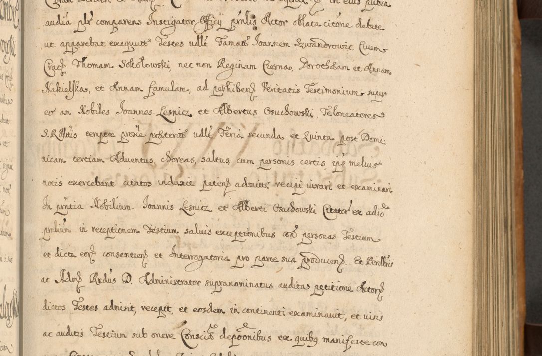 Zdjęcie nr 140 dla obiektu archiwalnego: Volumen II actorum episcopalium R. D. Petri Gembicki, episcopi Cracoviensis, locum tenente in dioecesi R. D. Alberto Lipnicki, canonico Cracoviensi post discessum R. D. Episcopi in Italiam et usque ad redditum eiusdem in Poloniam, videlicet a die 16 Novembris 1644 et per a. D. 1645 inchoative ad Septembrem. Horum videatur index ad finem huius voluminis