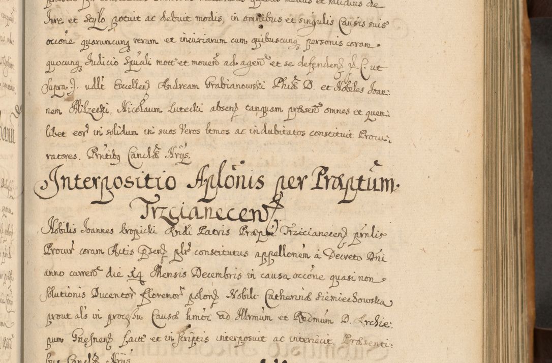 Zdjęcie nr 136 dla obiektu archiwalnego: Volumen II actorum episcopalium R. D. Petri Gembicki, episcopi Cracoviensis, locum tenente in dioecesi R. D. Alberto Lipnicki, canonico Cracoviensi post discessum R. D. Episcopi in Italiam et usque ad redditum eiusdem in Poloniam, videlicet a die 16 Novembris 1644 et per a. D. 1645 inchoative ad Septembrem. Horum videatur index ad finem huius voluminis