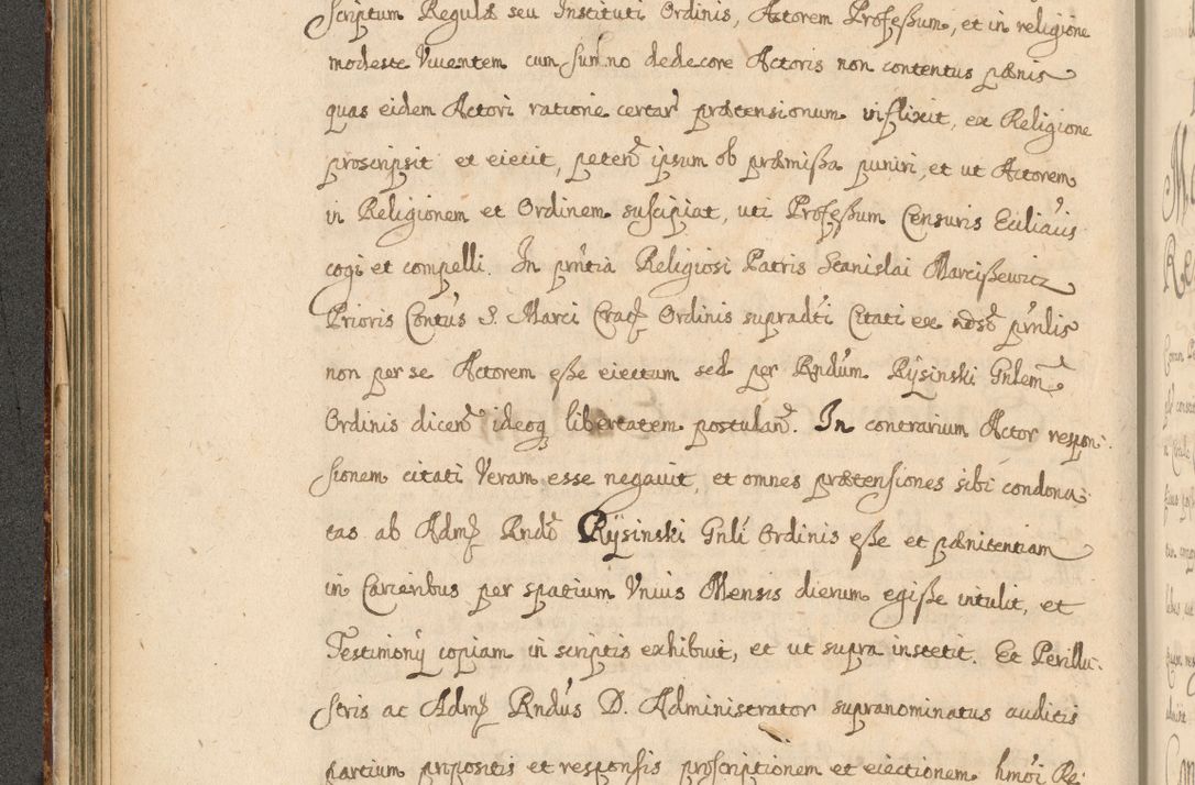 Zdjęcie nr 133 dla obiektu archiwalnego: Volumen II actorum episcopalium R. D. Petri Gembicki, episcopi Cracoviensis, locum tenente in dioecesi R. D. Alberto Lipnicki, canonico Cracoviensi post discessum R. D. Episcopi in Italiam et usque ad redditum eiusdem in Poloniam, videlicet a die 16 Novembris 1644 et per a. D. 1645 inchoative ad Septembrem. Horum videatur index ad finem huius voluminis
