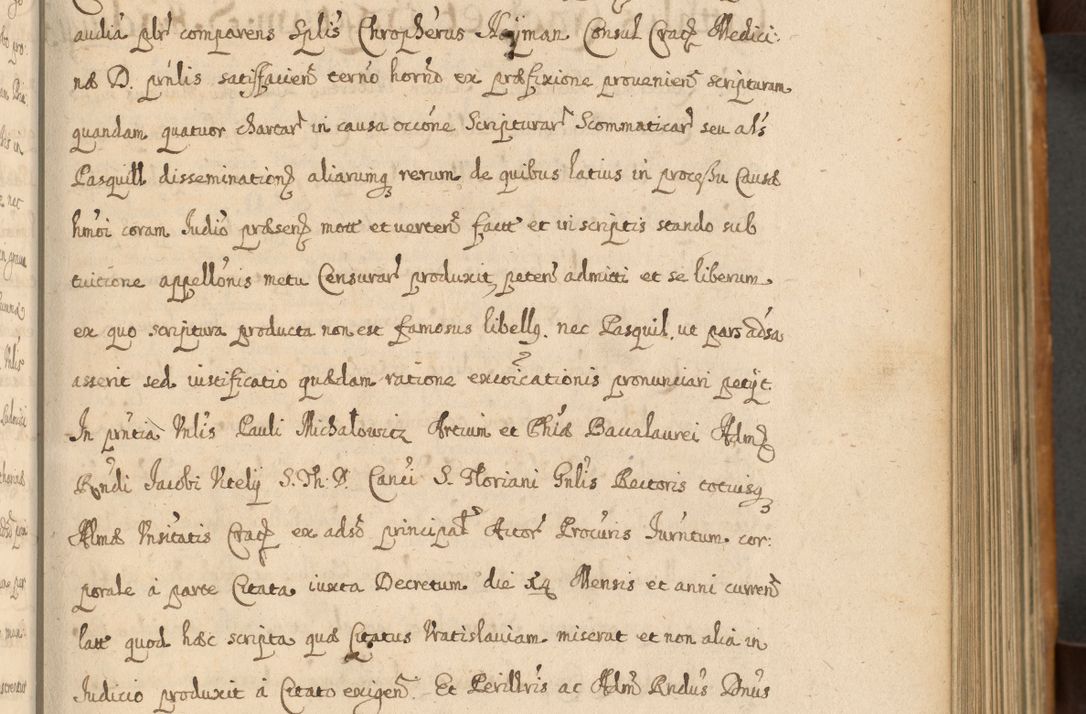 Zdjęcie nr 120 dla obiektu archiwalnego: Volumen II actorum episcopalium R. D. Petri Gembicki, episcopi Cracoviensis, locum tenente in dioecesi R. D. Alberto Lipnicki, canonico Cracoviensi post discessum R. D. Episcopi in Italiam et usque ad redditum eiusdem in Poloniam, videlicet a die 16 Novembris 1644 et per a. D. 1645 inchoative ad Septembrem. Horum videatur index ad finem huius voluminis