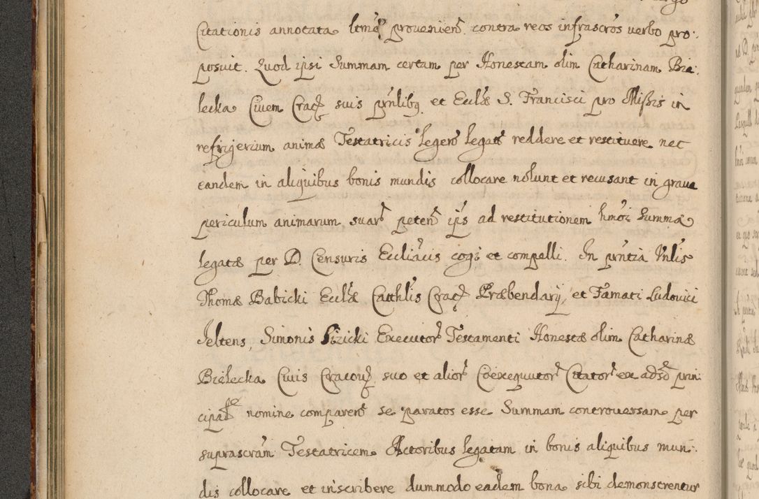 Zdjęcie nr 119 dla obiektu archiwalnego: Volumen II actorum episcopalium R. D. Petri Gembicki, episcopi Cracoviensis, locum tenente in dioecesi R. D. Alberto Lipnicki, canonico Cracoviensi post discessum R. D. Episcopi in Italiam et usque ad redditum eiusdem in Poloniam, videlicet a die 16 Novembris 1644 et per a. D. 1645 inchoative ad Septembrem. Horum videatur index ad finem huius voluminis