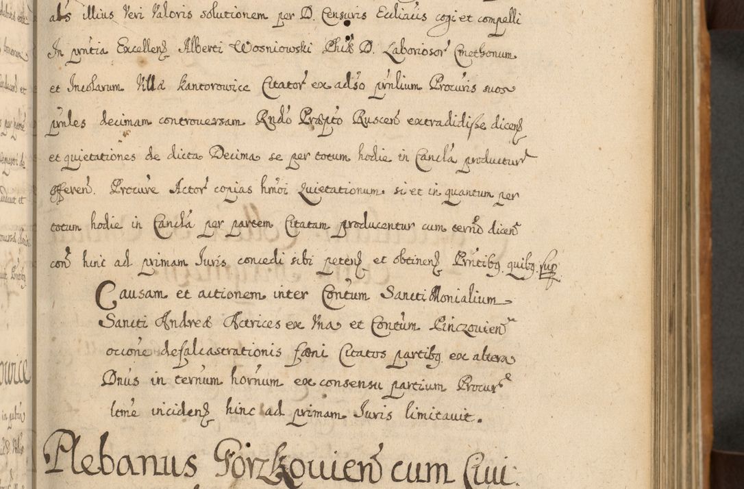 Zdjęcie nr 112 dla obiektu archiwalnego: Volumen II actorum episcopalium R. D. Petri Gembicki, episcopi Cracoviensis, locum tenente in dioecesi R. D. Alberto Lipnicki, canonico Cracoviensi post discessum R. D. Episcopi in Italiam et usque ad redditum eiusdem in Poloniam, videlicet a die 16 Novembris 1644 et per a. D. 1645 inchoative ad Septembrem. Horum videatur index ad finem huius voluminis
