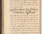Zdjęcie nr 99 dla obiektu archiwalnego: Volumen II actorum episcopalium R. D. Petri Gembicki, episcopi Cracoviensis, locum tenente in dioecesi R. D. Alberto Lipnicki, canonico Cracoviensi post discessum R. D. Episcopi in Italiam et usque ad redditum eiusdem in Poloniam, videlicet a die 16 Novembris 1644 et per a. D. 1645 inchoative ad Septembrem. Horum videatur index ad finem huius voluminis