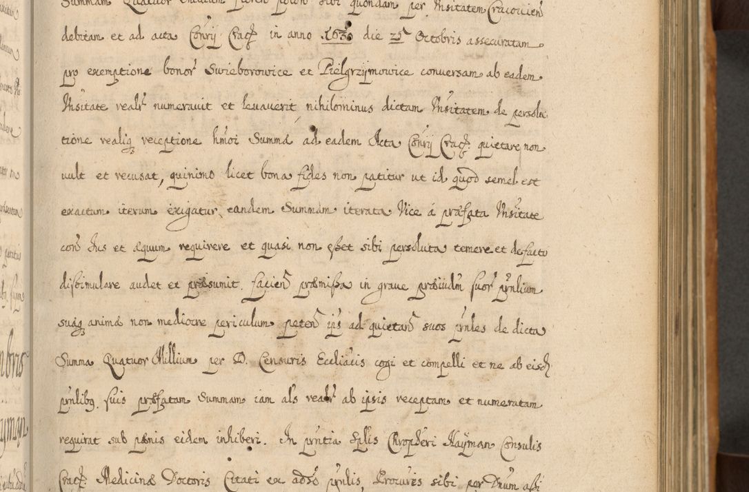 Zdjęcie nr 90 dla obiektu archiwalnego: Volumen II actorum episcopalium R. D. Petri Gembicki, episcopi Cracoviensis, locum tenente in dioecesi R. D. Alberto Lipnicki, canonico Cracoviensi post discessum R. D. Episcopi in Italiam et usque ad redditum eiusdem in Poloniam, videlicet a die 16 Novembris 1644 et per a. D. 1645 inchoative ad Septembrem. Horum videatur index ad finem huius voluminis