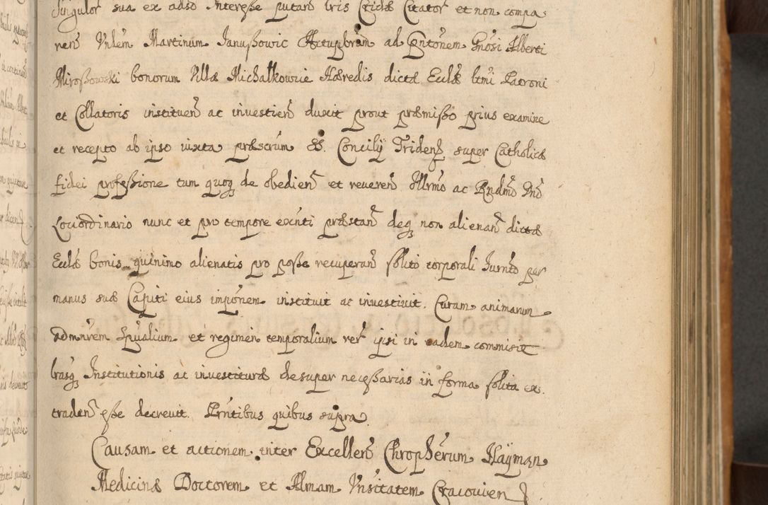 Zdjęcie nr 86 dla obiektu archiwalnego: Volumen II actorum episcopalium R. D. Petri Gembicki, episcopi Cracoviensis, locum tenente in dioecesi R. D. Alberto Lipnicki, canonico Cracoviensi post discessum R. D. Episcopi in Italiam et usque ad redditum eiusdem in Poloniam, videlicet a die 16 Novembris 1644 et per a. D. 1645 inchoative ad Septembrem. Horum videatur index ad finem huius voluminis