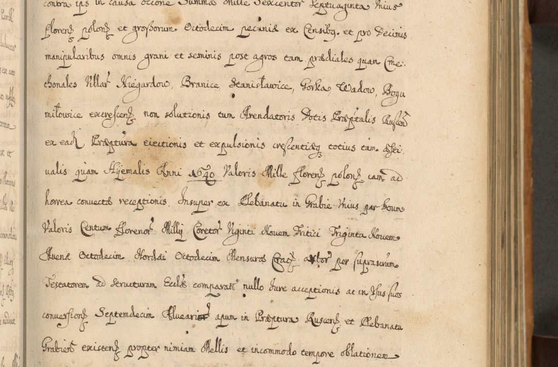 Zdjęcie nr 80 dla obiektu archiwalnego: Volumen II actorum episcopalium R. D. Petri Gembicki, episcopi Cracoviensis, locum tenente in dioecesi R. D. Alberto Lipnicki, canonico Cracoviensi post discessum R. D. Episcopi in Italiam et usque ad redditum eiusdem in Poloniam, videlicet a die 16 Novembris 1644 et per a. D. 1645 inchoative ad Septembrem. Horum videatur index ad finem huius voluminis