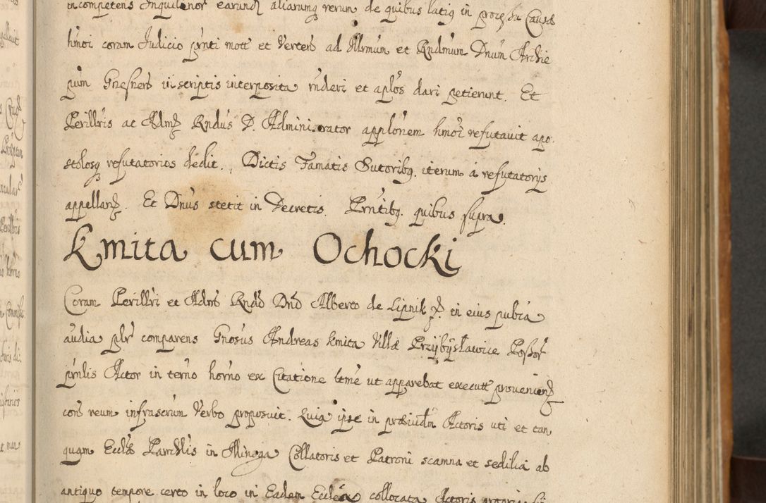 Zdjęcie nr 78 dla obiektu archiwalnego: Volumen II actorum episcopalium R. D. Petri Gembicki, episcopi Cracoviensis, locum tenente in dioecesi R. D. Alberto Lipnicki, canonico Cracoviensi post discessum R. D. Episcopi in Italiam et usque ad redditum eiusdem in Poloniam, videlicet a die 16 Novembris 1644 et per a. D. 1645 inchoative ad Septembrem. Horum videatur index ad finem huius voluminis