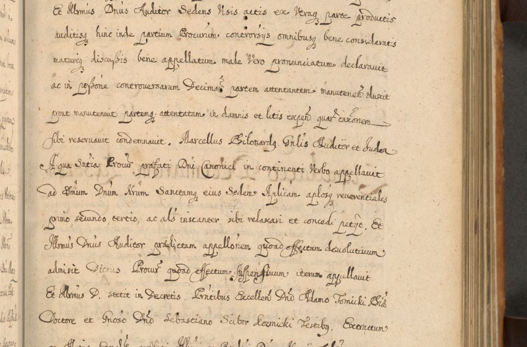 Zdjęcie nr 72 dla obiektu archiwalnego: Volumen II actorum episcopalium R. D. Petri Gembicki, episcopi Cracoviensis, locum tenente in dioecesi R. D. Alberto Lipnicki, canonico Cracoviensi post discessum R. D. Episcopi in Italiam et usque ad redditum eiusdem in Poloniam, videlicet a die 16 Novembris 1644 et per a. D. 1645 inchoative ad Septembrem. Horum videatur index ad finem huius voluminis