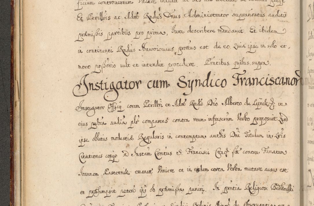 Zdjęcie nr 67 dla obiektu archiwalnego: Volumen II actorum episcopalium R. D. Petri Gembicki, episcopi Cracoviensis, locum tenente in dioecesi R. D. Alberto Lipnicki, canonico Cracoviensi post discessum R. D. Episcopi in Italiam et usque ad redditum eiusdem in Poloniam, videlicet a die 16 Novembris 1644 et per a. D. 1645 inchoative ad Septembrem. Horum videatur index ad finem huius voluminis