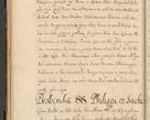 Zdjęcie nr 65 dla obiektu archiwalnego: Volumen II actorum episcopalium R. D. Petri Gembicki, episcopi Cracoviensis, locum tenente in dioecesi R. D. Alberto Lipnicki, canonico Cracoviensi post discessum R. D. Episcopi in Italiam et usque ad redditum eiusdem in Poloniam, videlicet a die 16 Novembris 1644 et per a. D. 1645 inchoative ad Septembrem. Horum videatur index ad finem huius voluminis