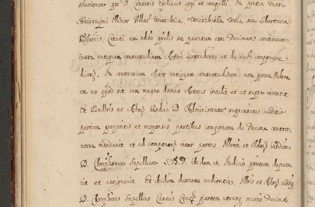 Zdjęcie nr 59 dla obiektu archiwalnego: Volumen II actorum episcopalium R. D. Petri Gembicki, episcopi Cracoviensis, locum tenente in dioecesi R. D. Alberto Lipnicki, canonico Cracoviensi post discessum R. D. Episcopi in Italiam et usque ad redditum eiusdem in Poloniam, videlicet a die 16 Novembris 1644 et per a. D. 1645 inchoative ad Septembrem. Horum videatur index ad finem huius voluminis