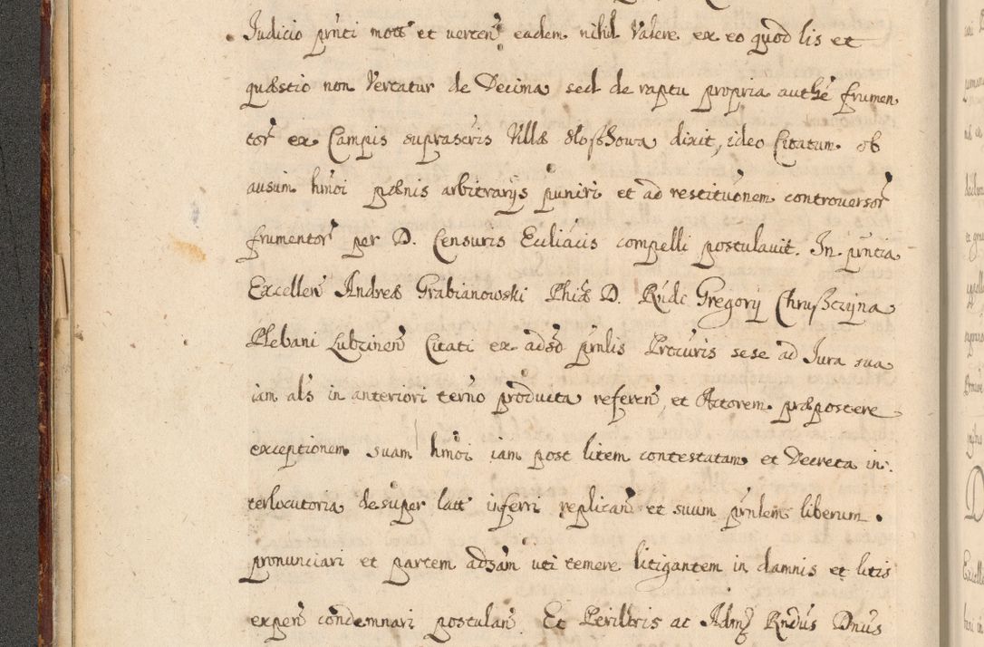 Zdjęcie nr 47 dla obiektu archiwalnego: Volumen II actorum episcopalium R. D. Petri Gembicki, episcopi Cracoviensis, locum tenente in dioecesi R. D. Alberto Lipnicki, canonico Cracoviensi post discessum R. D. Episcopi in Italiam et usque ad redditum eiusdem in Poloniam, videlicet a die 16 Novembris 1644 et per a. D. 1645 inchoative ad Septembrem. Horum videatur index ad finem huius voluminis