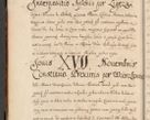 Zdjęcie nr 31 dla obiektu archiwalnego: Volumen II actorum episcopalium R. D. Petri Gembicki, episcopi Cracoviensis, locum tenente in dioecesi R. D. Alberto Lipnicki, canonico Cracoviensi post discessum R. D. Episcopi in Italiam et usque ad redditum eiusdem in Poloniam, videlicet a die 16 Novembris 1644 et per a. D. 1645 inchoative ad Septembrem. Horum videatur index ad finem huius voluminis