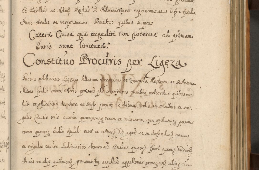 Zdjęcie nr 30 dla obiektu archiwalnego: Volumen II actorum episcopalium R. D. Petri Gembicki, episcopi Cracoviensis, locum tenente in dioecesi R. D. Alberto Lipnicki, canonico Cracoviensi post discessum R. D. Episcopi in Italiam et usque ad redditum eiusdem in Poloniam, videlicet a die 16 Novembris 1644 et per a. D. 1645 inchoative ad Septembrem. Horum videatur index ad finem huius voluminis