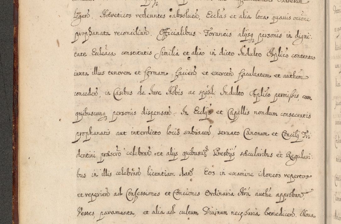 Zdjęcie nr 25 dla obiektu archiwalnego: Volumen II actorum episcopalium R. D. Petri Gembicki, episcopi Cracoviensis, locum tenente in dioecesi R. D. Alberto Lipnicki, canonico Cracoviensi post discessum R. D. Episcopi in Italiam et usque ad redditum eiusdem in Poloniam, videlicet a die 16 Novembris 1644 et per a. D. 1645 inchoative ad Septembrem. Horum videatur index ad finem huius voluminis