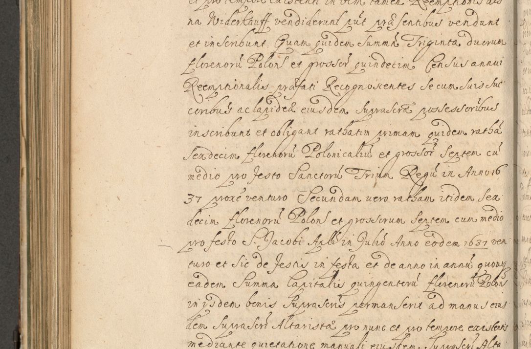 Zdjęcie nr 691 dla obiektu archiwalnego: Volumen II actorum episcopalium R. D. Petri Gembicki, episcopi Cracoviensis, locum tenente in dioecesi R. D. Alberto Lipnicki, canonico Cracoviensi post discessum R. D. Episcopi in Italiam et usque ad redditum eiusdem in Poloniam, videlicet a die 16 Novembris 1644 et per a. D. 1645 inchoative ad Septembrem. Horum videatur index ad finem huius voluminis