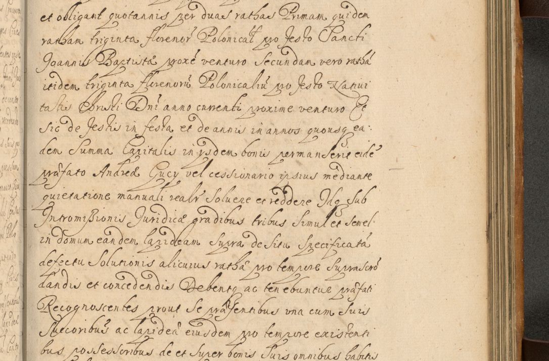 Zdjęcie nr 694 dla obiektu archiwalnego: Volumen II actorum episcopalium R. D. Petri Gembicki, episcopi Cracoviensis, locum tenente in dioecesi R. D. Alberto Lipnicki, canonico Cracoviensi post discessum R. D. Episcopi in Italiam et usque ad redditum eiusdem in Poloniam, videlicet a die 16 Novembris 1644 et per a. D. 1645 inchoative ad Septembrem. Horum videatur index ad finem huius voluminis