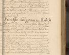 Zdjęcie nr 684 dla obiektu archiwalnego: Volumen II actorum episcopalium R. D. Petri Gembicki, episcopi Cracoviensis, locum tenente in dioecesi R. D. Alberto Lipnicki, canonico Cracoviensi post discessum R. D. Episcopi in Italiam et usque ad redditum eiusdem in Poloniam, videlicet a die 16 Novembris 1644 et per a. D. 1645 inchoative ad Septembrem. Horum videatur index ad finem huius voluminis