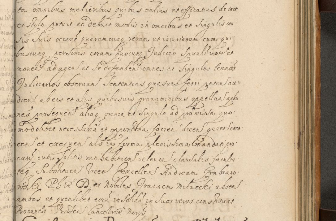Zdjęcie nr 686 dla obiektu archiwalnego: Volumen II actorum episcopalium R. D. Petri Gembicki, episcopi Cracoviensis, locum tenente in dioecesi R. D. Alberto Lipnicki, canonico Cracoviensi post discessum R. D. Episcopi in Italiam et usque ad redditum eiusdem in Poloniam, videlicet a die 16 Novembris 1644 et per a. D. 1645 inchoative ad Septembrem. Horum videatur index ad finem huius voluminis