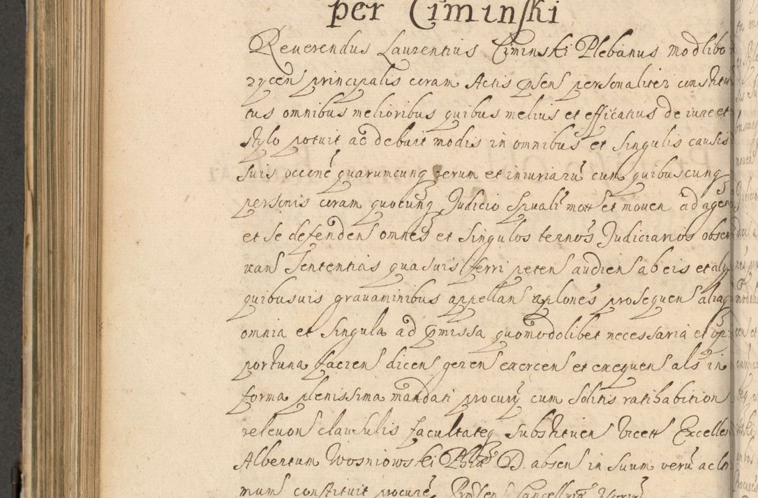 Zdjęcie nr 685 dla obiektu archiwalnego: Volumen II actorum episcopalium R. D. Petri Gembicki, episcopi Cracoviensis, locum tenente in dioecesi R. D. Alberto Lipnicki, canonico Cracoviensi post discessum R. D. Episcopi in Italiam et usque ad redditum eiusdem in Poloniam, videlicet a die 16 Novembris 1644 et per a. D. 1645 inchoative ad Septembrem. Horum videatur index ad finem huius voluminis