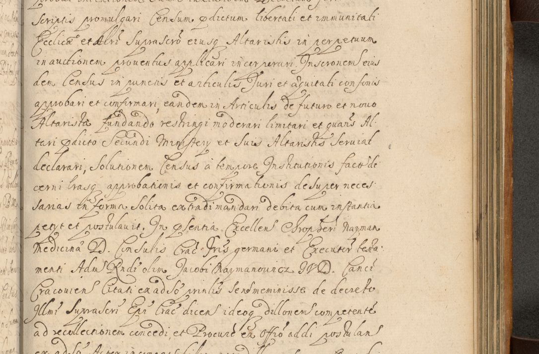 Zdjęcie nr 674 dla obiektu archiwalnego: Volumen II actorum episcopalium R. D. Petri Gembicki, episcopi Cracoviensis, locum tenente in dioecesi R. D. Alberto Lipnicki, canonico Cracoviensi post discessum R. D. Episcopi in Italiam et usque ad redditum eiusdem in Poloniam, videlicet a die 16 Novembris 1644 et per a. D. 1645 inchoative ad Septembrem. Horum videatur index ad finem huius voluminis